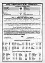 Index and Legend, Redwood County 1987